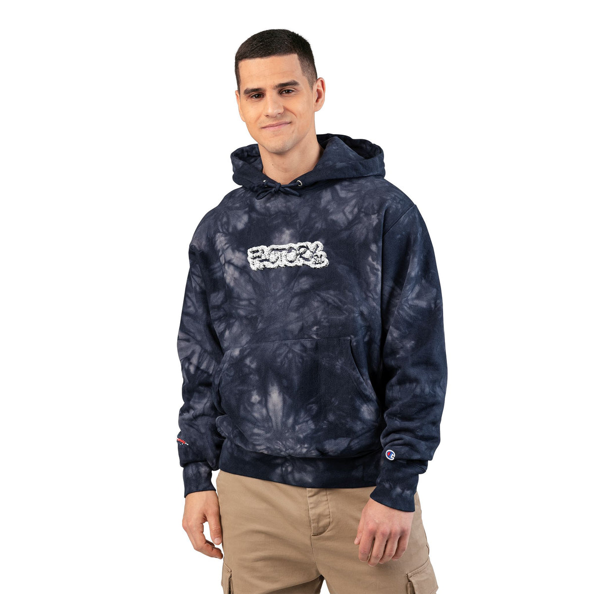 Factory21 Tie-Dye Embroidered Hoodie —  Limited Edition